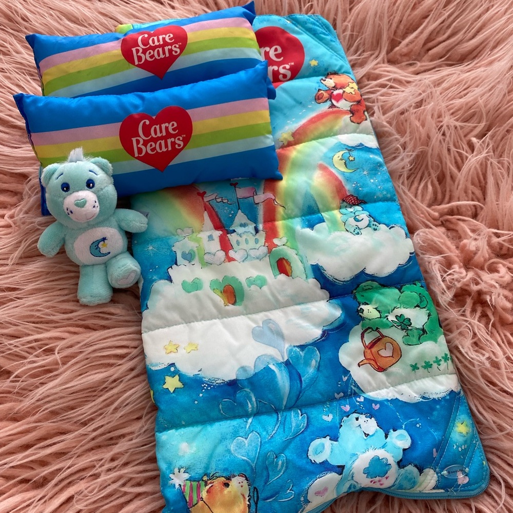 American Girl Care Bear Sleeping Bag set